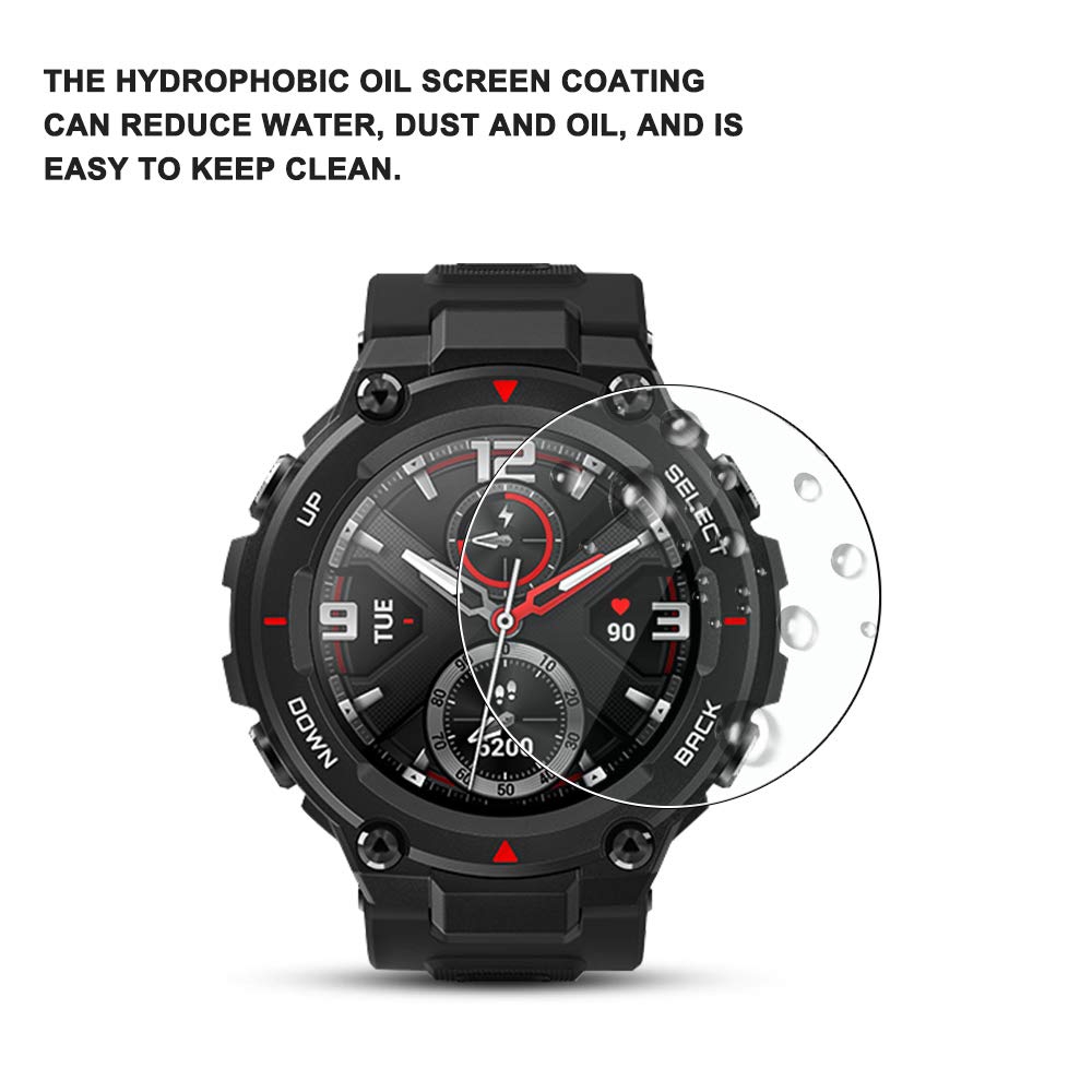 Bộ 3 Kính Cường Lực Bảo Vệ Màn Hình Cho Đồng Hồ Amazfit T-Rex