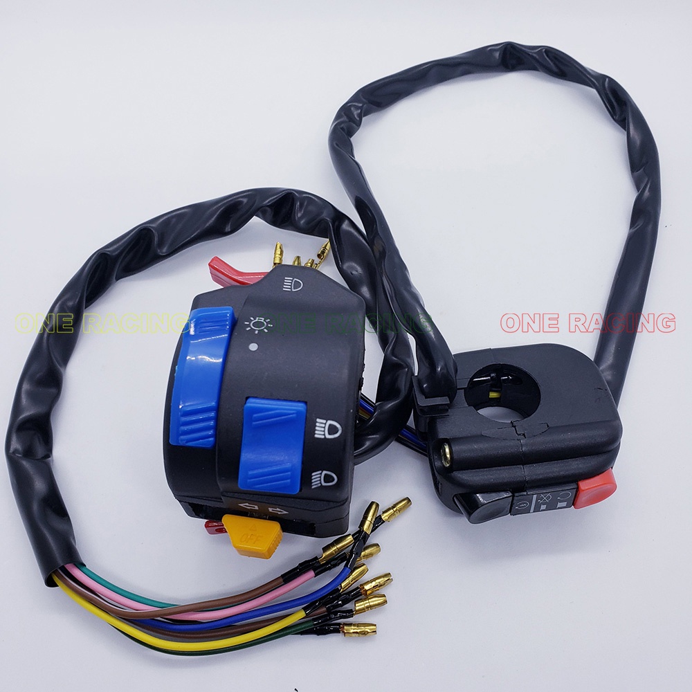 COMBO Cùm Công tắc fz sirius wave... passing trái phải mẫu cao cấp gắn xe máy