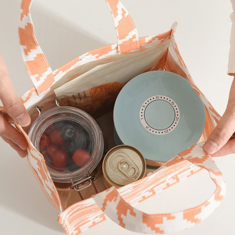 Túi đựng hộp cơm trưa YADOU cỡ lớn màu sắc xinh xắn tiện dụng