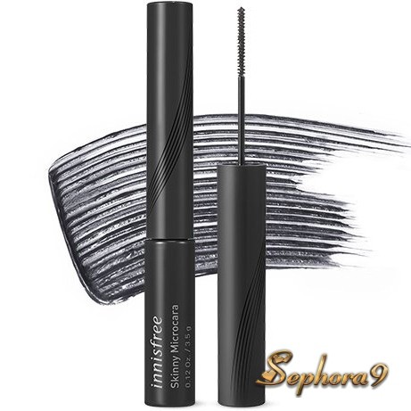 Mascara Chuốt Mi Hàn Quốc Innisfree Skinny làm cong dày dài và cố định mi