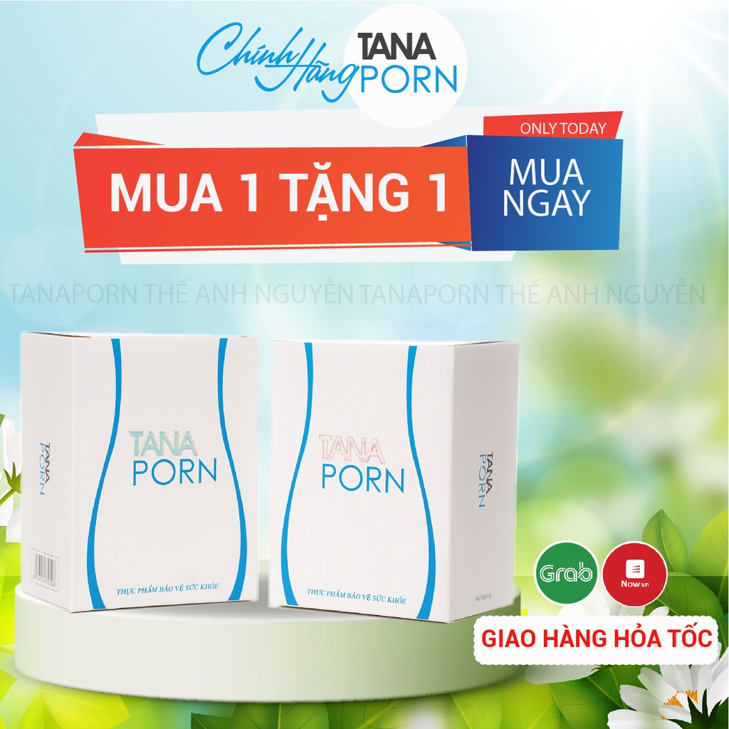 Giảm cân TANAPORN chiết xuất tự nhiên hỗ trợ giảm hấp thu và tăng cường chuyển hóa chất béo ( hộp)