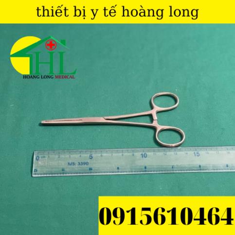 Panh Y Tế, Panh Thẳng Có Mấu 14cm - Hàng Pakistan