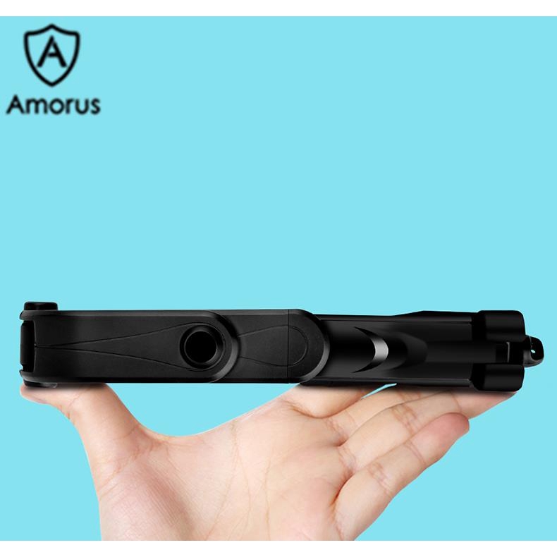 Gậy chụp ảnh Selfie Amorus TX-10 hỗ trợ kết nối Bluetooth kèm remote điều khiển