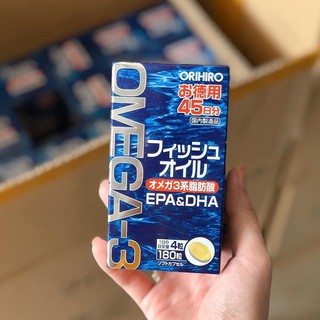 Viên Uống Bổ Mắt Omega_3 Nhật Bản 180 Viên