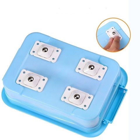 Set 4 Bánh Xe Mini Xoay 360 Độ Cho Đồ Nội Thất° Ròng Rọc Xoay