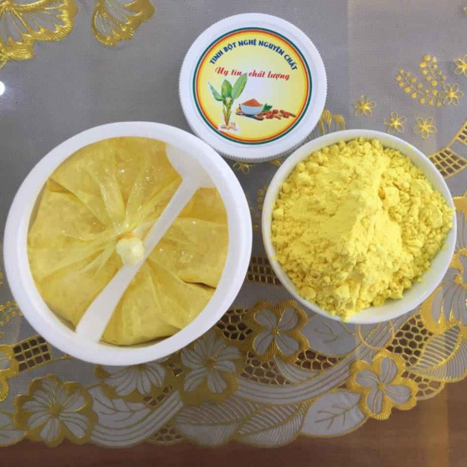 Tinh bột nghệ vàng nguyên chất TAM ĐẢO 500g, tinh bột nghệ vàng đỏ nghệ viên làm đẹp chữa đau dạ dày liền sẹo vết thâm | BigBuy360 - bigbuy360.vn