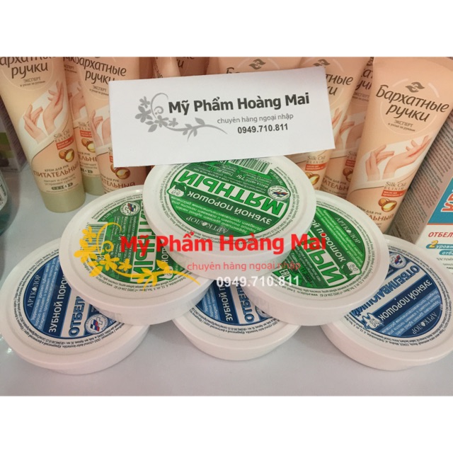 Bột đánh trắng răng nga 75gr - Date mới nhất