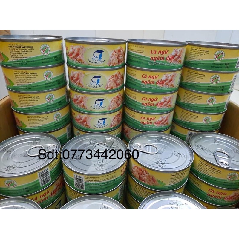 Cá ngừ ngâm dầu 140gr