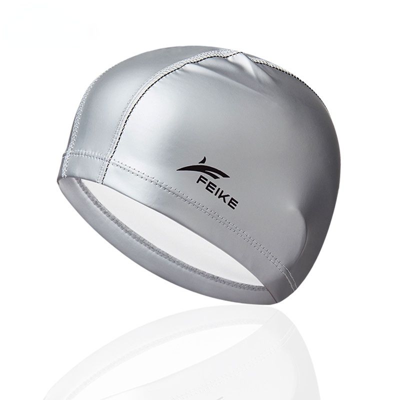Mũ bơi da PU WINMAX màu trơn thời trang tiện lợi cho nam nữ