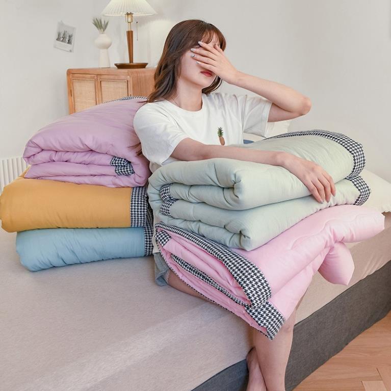 Chăn hè Zara home trần bông cotton đũi 4 mùa, chăn mền hè thu cho bé mát lạnh - mẫu mới 2022
