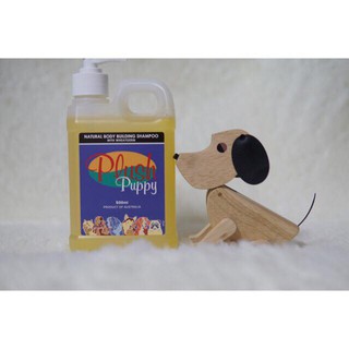 Dầu tắm body building chứa yến mạch Plush Puppy - dầu tắm chuyên dùng cho giống chó mèo 2 lớp lông chai 500ml