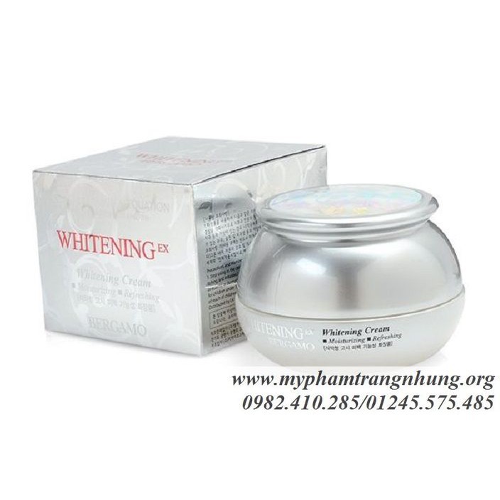 [Giá Sỉ] Kem dưỡng trắng da Bergamo Whitening EX Cream