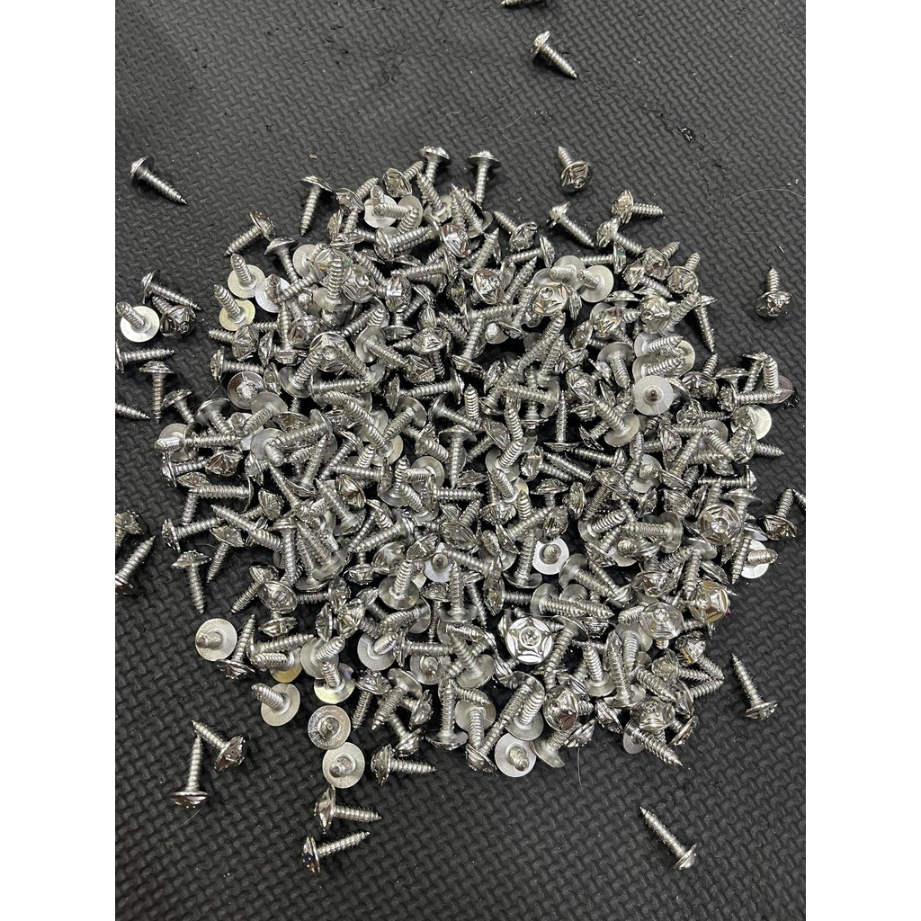 Ốc 5li xoắn Salaya Inox 304 , 5li18 xoắn gắn áo Yamaha Ex , Sirus