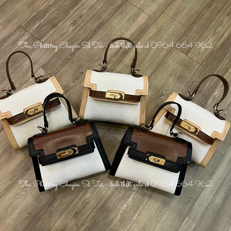 Túi đeo chéo, đeo vai, cầm tay H.M phối màu siêu sang chảnh (ảnh thật shop chụp)