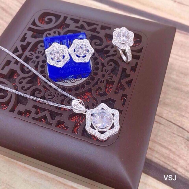 Combo nhẫn dây chuyền