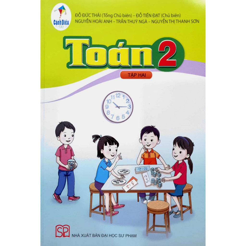 Sách Giáo Khoa Toán 2 tập 2 Cánh Diều (Kèm bao sách)