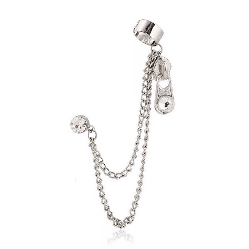 Khuyên tai kẹp vành tạo hình thập giá độc đáo đẹp mắt thời trang Hàn Quốc cho nữ