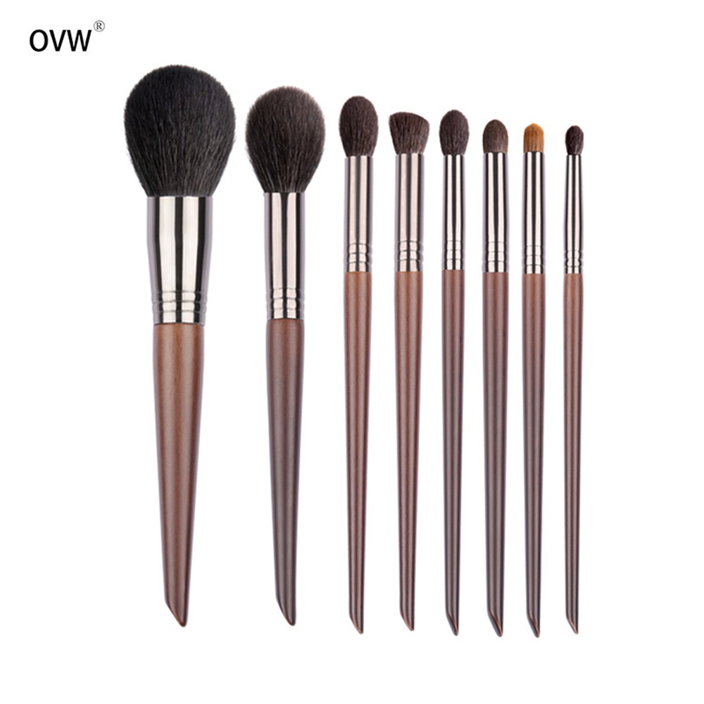 Bộ 8 cọ trang điểm OVW XQ2571011141819 chuyên nghiệp