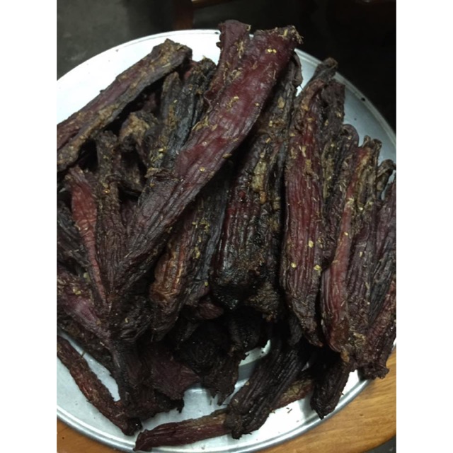 Thịt bò khô Lào (bò Giàng Lào) túi 0.5kg