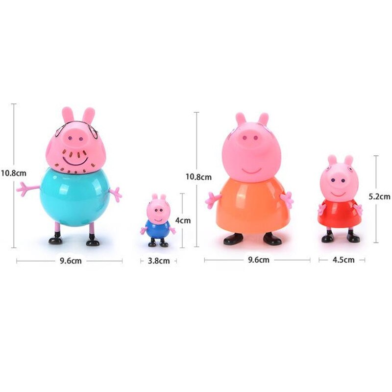 Đồ Chơi Mô Hình Heo Peppa Cho Bé