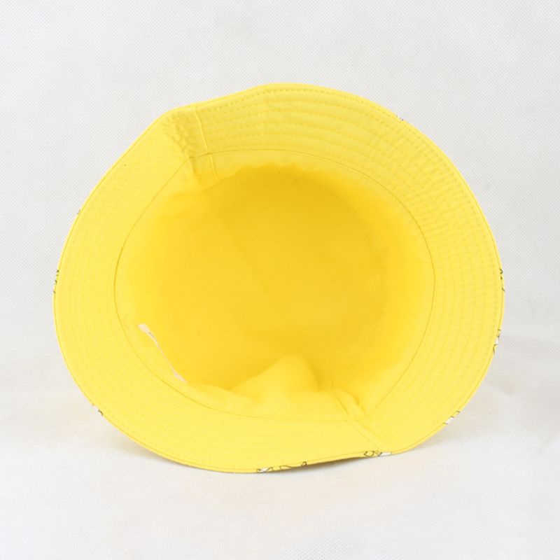 Nón Bucket Họa Tiết Khoai Tây Chiên Phong Cách Harajuku Cho Cặp Đôi