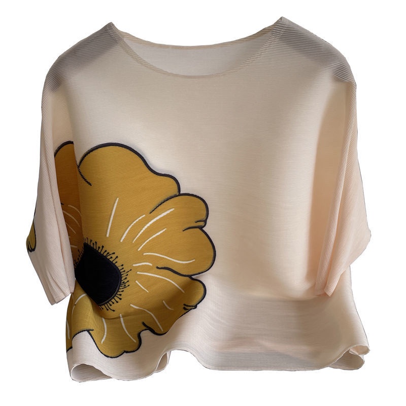 Áo Thun Dáng Rộng In Họa Tiết Thời Trang Mùa Hè 2022 Cho Nữ