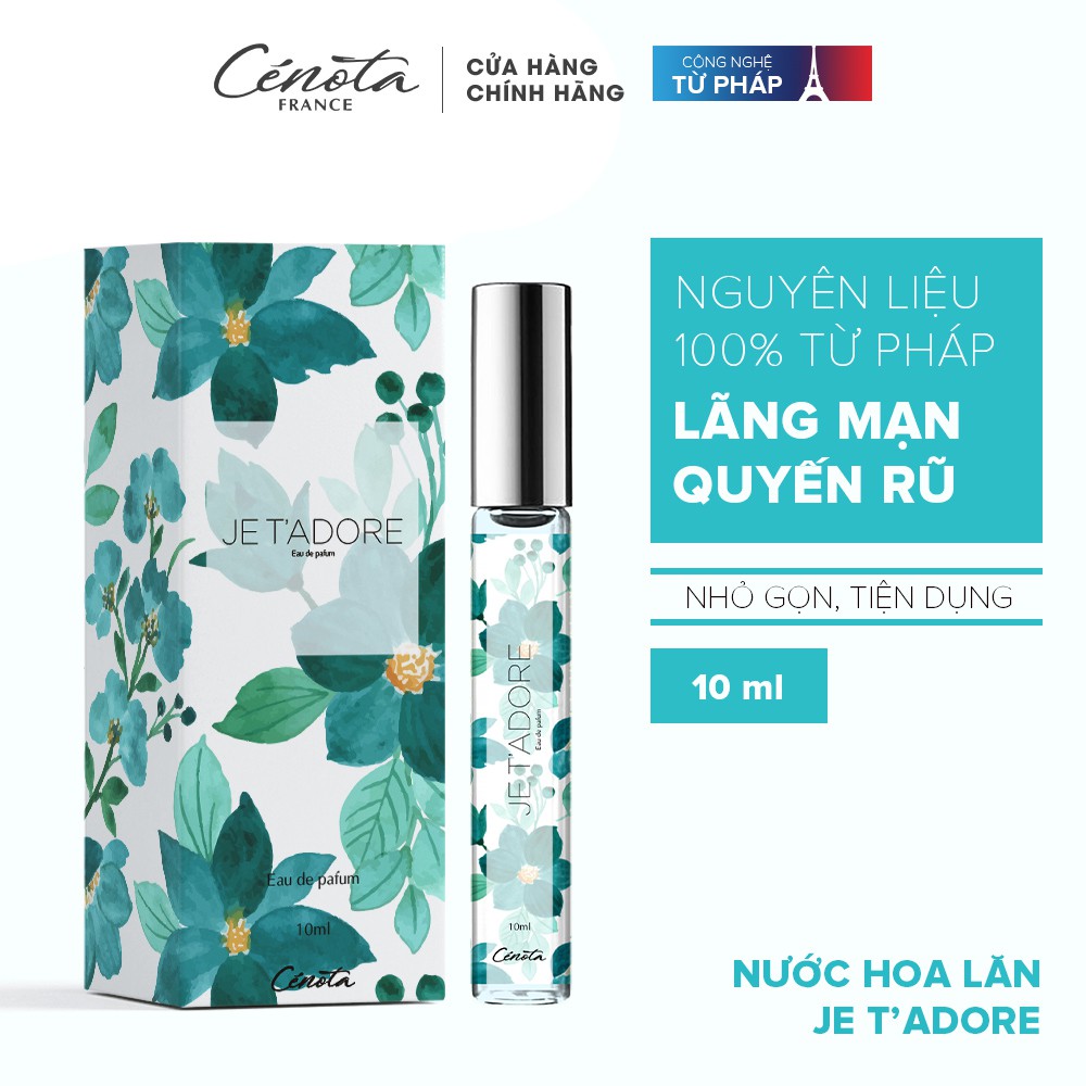 Nước hoa lăn Cenota Je t’Adore 10ml | Thế Giới Skin Care