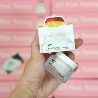 Kem V7 pink toning trắng hồng mini chuẩn auth 15ml