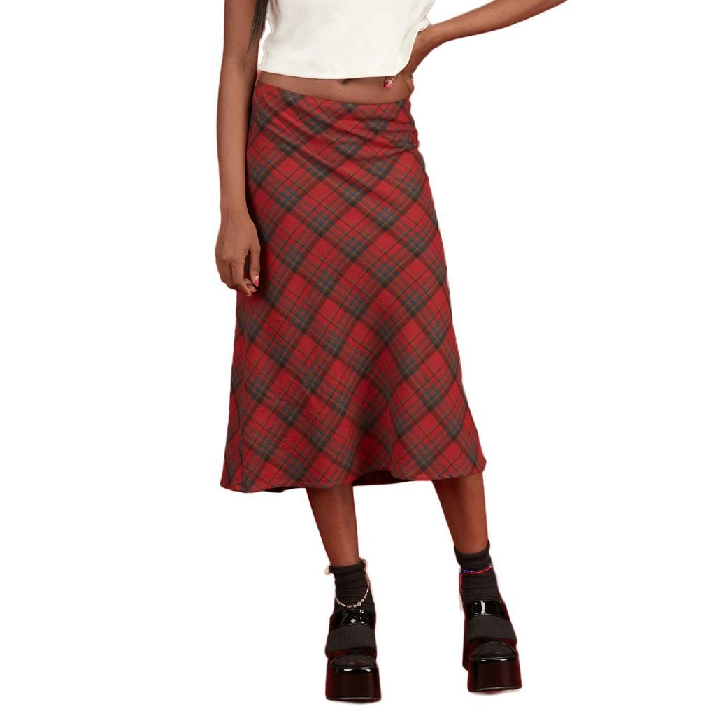 Chân Váy Ôm Ca-Rô Thời Trang Dành Cho Nữ