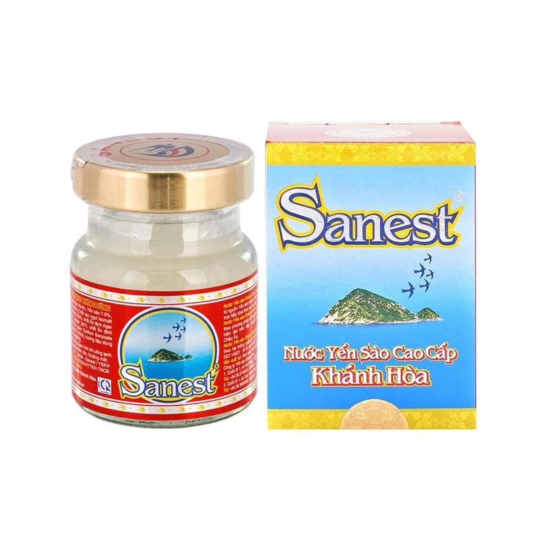 NƯỚC YẾN SÀO KHÁNH HOÀ SANVINEST CÓ ĐƯỜNG/ KHÔNG ĐƯỜNG LỌ 70ML