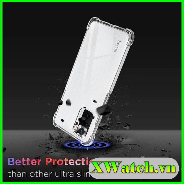 Ốp Lưng Silicon Chống va đập Xiaomi Mi 11T pro Note 10 4G 5G Note 10 pro Mi 10T pro Poco X3 x3 pro .. trong suốt