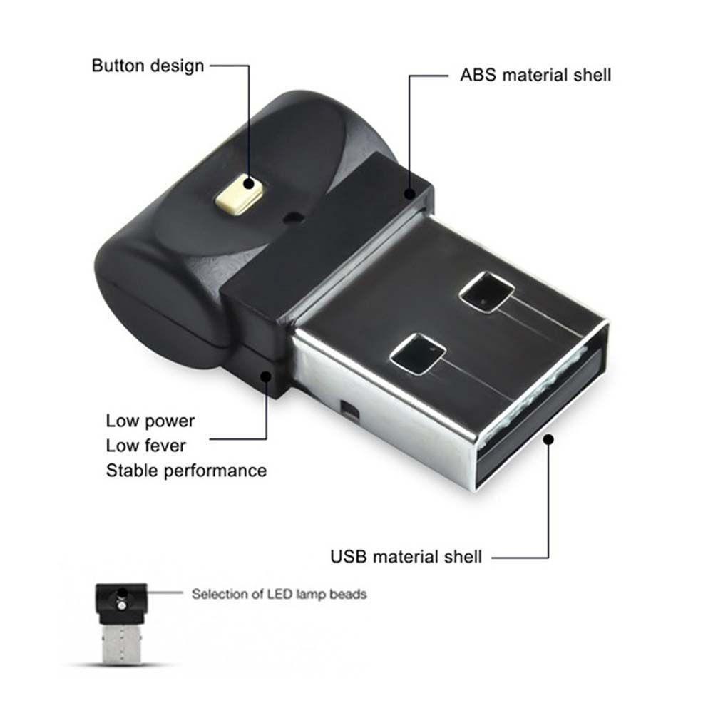 Đèn LED DJ Khẩn Cấp USB Mini Tự Động Thú Vị