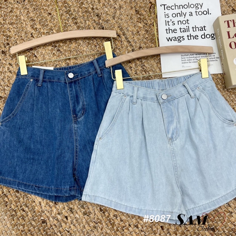 Quần short jean