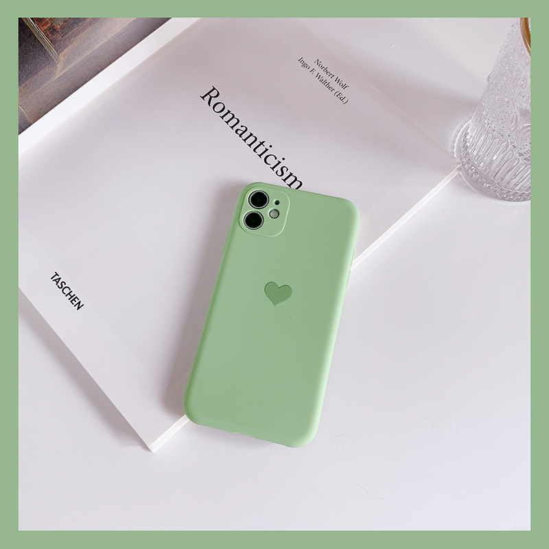 Mobile phone case Apple 11 12 iPhoneXS original color fake liquid silicone mobile phone case complies with 11pro max/SE