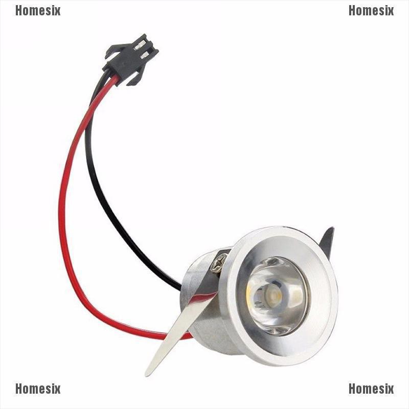 [YHOMX] 1/3W Recessed Mini Spotlight Lamp Ceiling Mounted LED Downlight Ceiling Light TYU