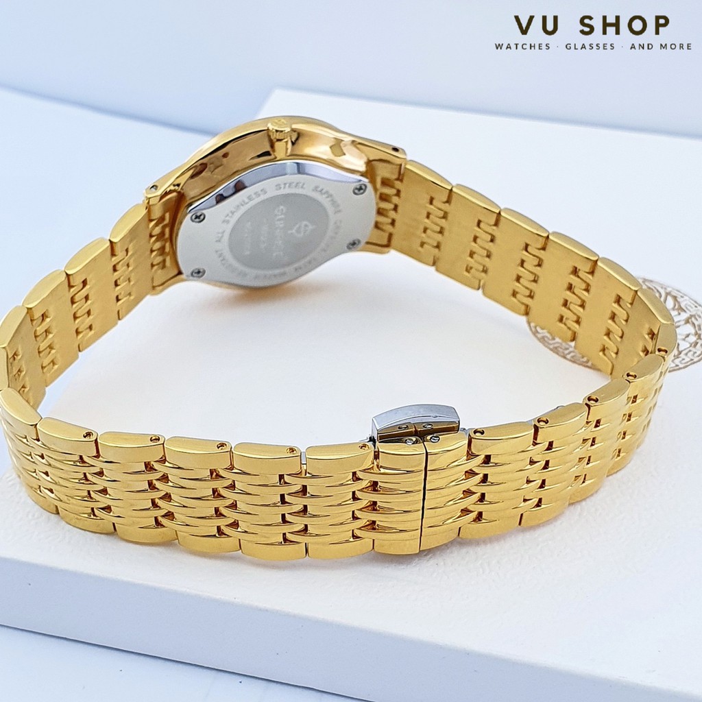 Đồng hồ nữ SUNRISE 2109SB - Chính hãng, kính Sapphire