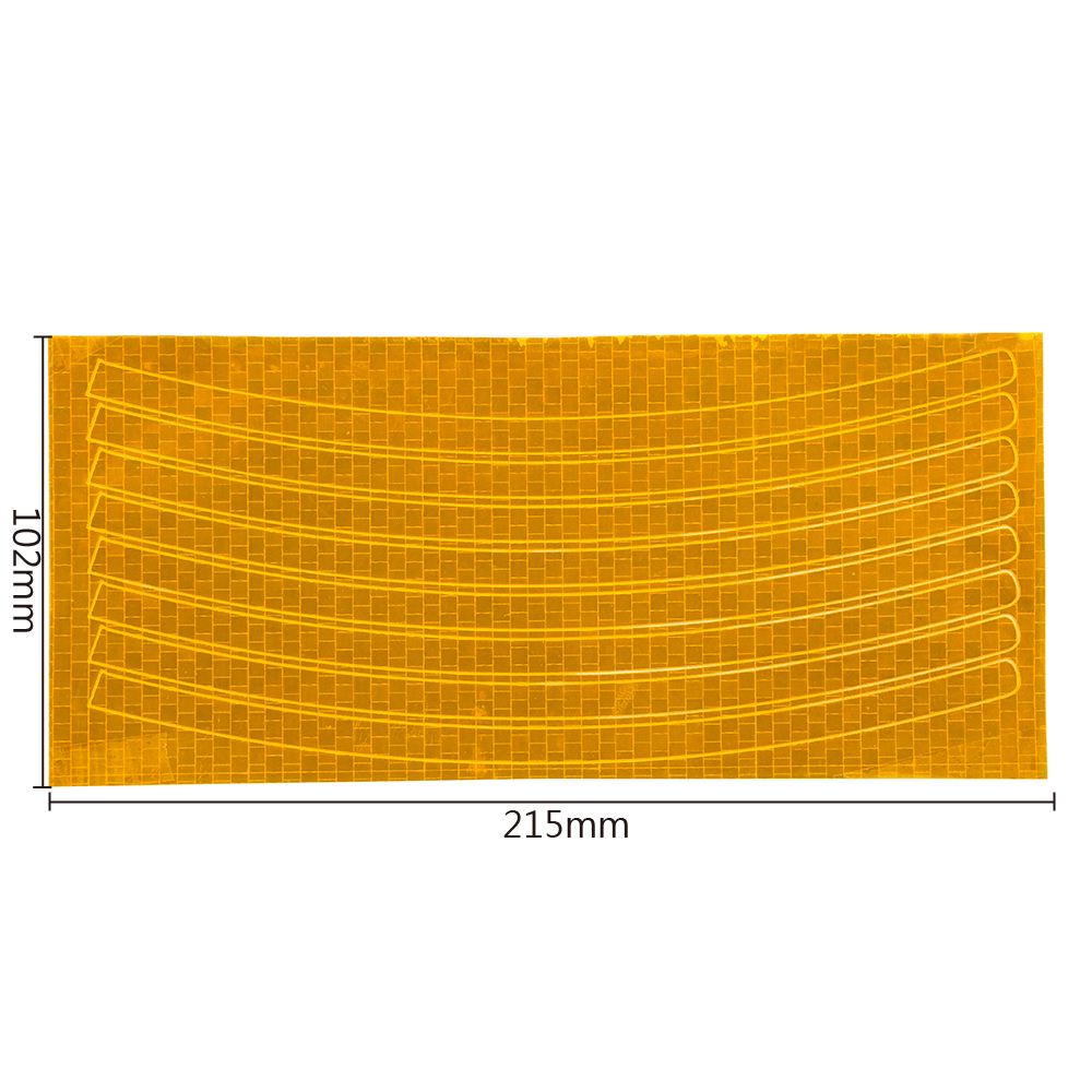 1 Cuộn Băng Keo Phản Quang 6 Màu Cho Xe Đạp / Xe Máy