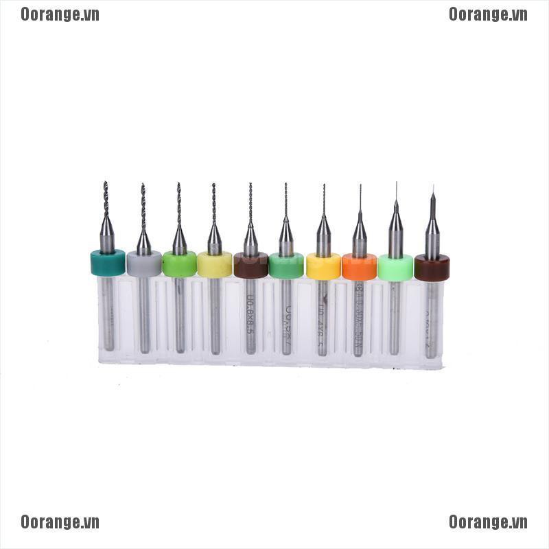 Bộ 5 Mũi Khoan Micro cacbua 0.1mm-1.0mm BH Cho Máy In PCB CNC