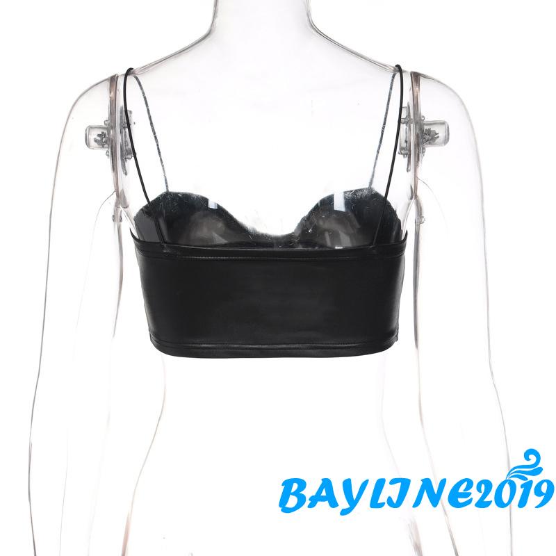 Áo Hai Dây Ôm Dáng Màu Trơn Xếp Ly Mùa Hè Cho Nữ