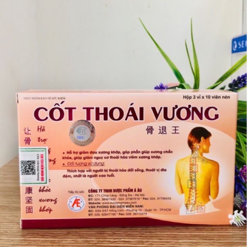 CỐT THOÁI VƯƠNG hộp 30 viên (tích điểm 10h tặng 1h + QUÀ ) | BigBuy360 - bigbuy360.vn