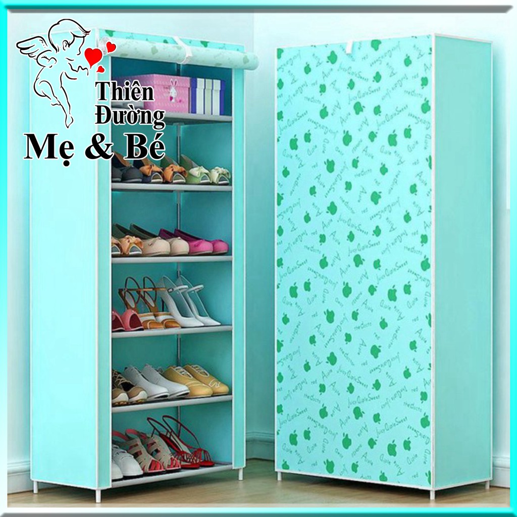 ❤️ Kệ Đựng Giầy Dép 7 Tầng Họa Tiết Hoa Văn AK8 Ngẫu Nhiên Màu