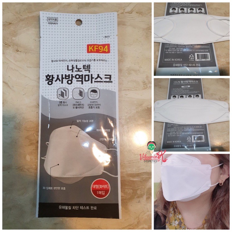 [ẢNH THẬT TẠI HÀN] KHẨU TRANG KF94 LỌC BỤI MỊN HÀN QUỐC HANMAUM KOREA & NANOTECH KOREA | BigBuy360 - bigbuy360.vn