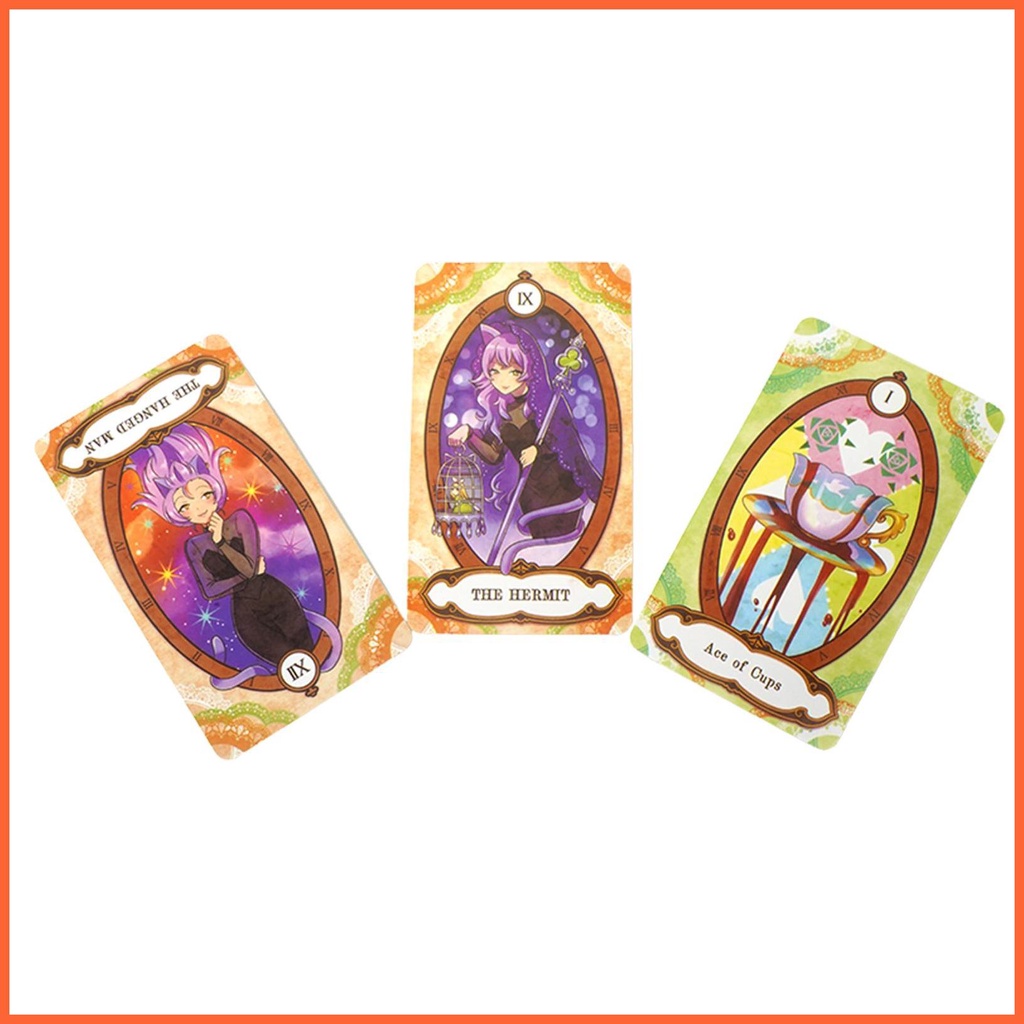 Bộ Bài Tarot Phiên Bản Tiếng Anh ALICE IN Luna 'S Bài Tarot Cho Người Mới Bắt Đầu