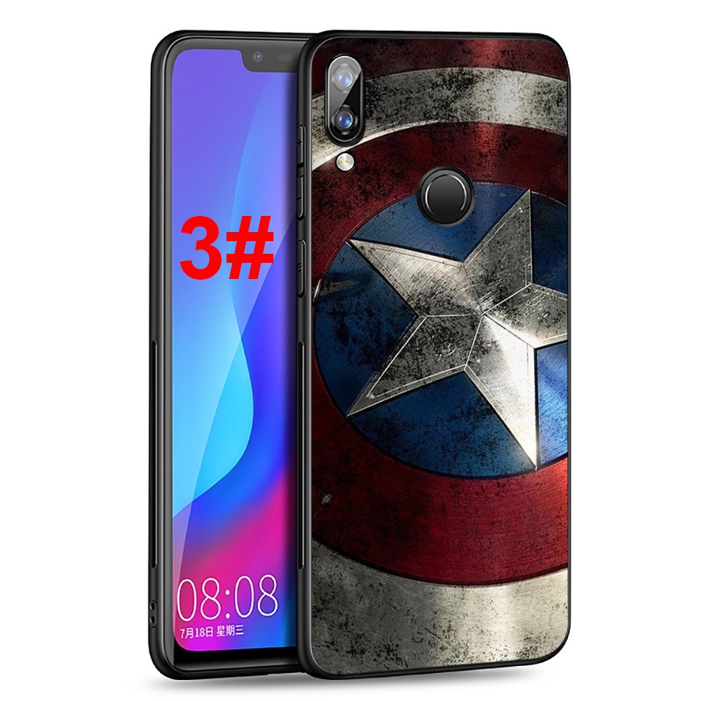 Ốp điện thoại silicon hình 1F Avengers cho Huawei Nova 2 Lite 2i 3 3i 4 4e 5 Pro 5i 5T
