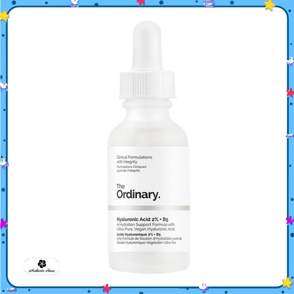 Cấp ẩm hồi phục Hyaluronic Acid 2% + B5 - The Ordinary ✟🅐