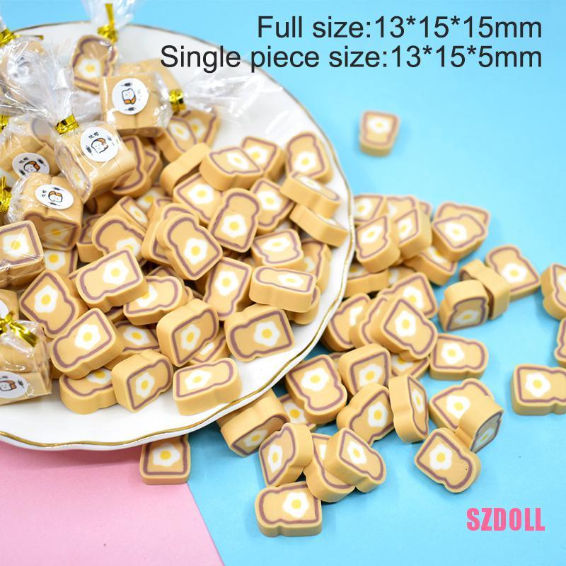 Set 3 Mô Hình Bánh Mì Đồ Chơi Mini Trang Trí Nhà Búp Bê