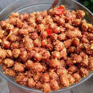 ( MIỄN SHIP Ở HCM) 500G Đậu phộng chiên tỏi ớt ngon giòn