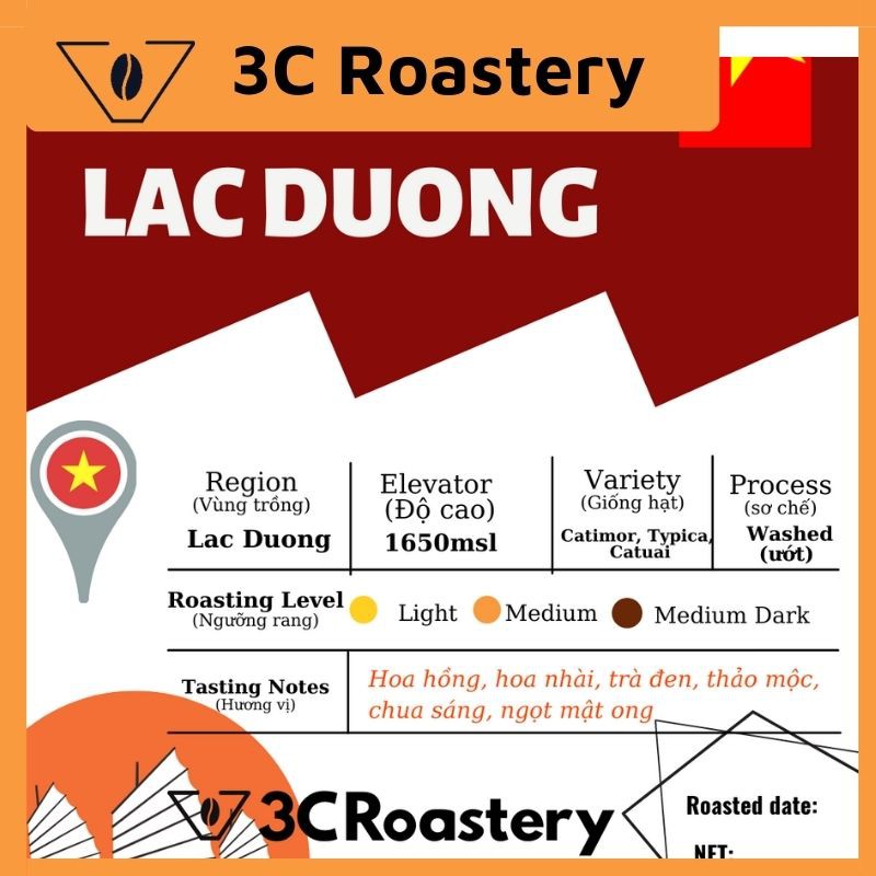 Cafe arabica, cà phê pha V60, ủ lạnh cold brew gồm hạt Ethiopia Wondo, Lạc Dương sơ chế ướt và yếm khí 3C ROASTERY | BigBuy360 - bigbuy360.vn