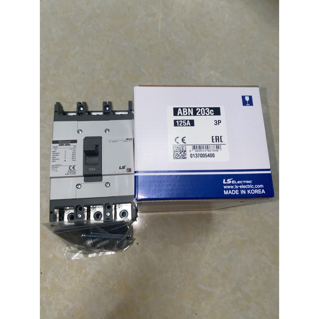 Aptomat MCCB LS chính hãng ABN203c 125A 30kA