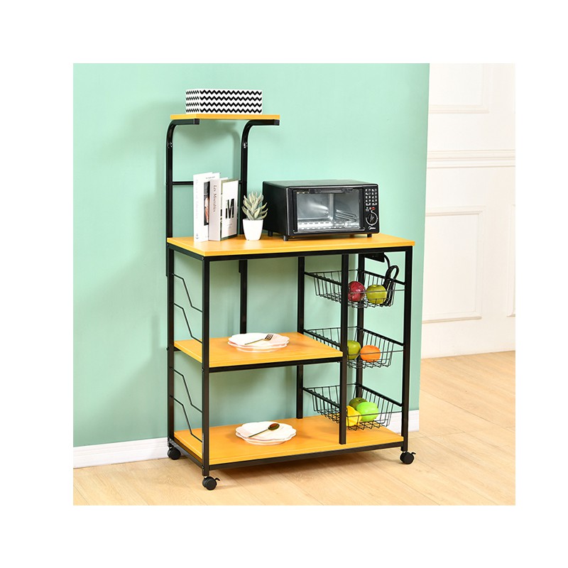 Kệ Bếp Giá Sắp Xếp Lò Vi Sóng Giá Đỡ Đồ Dùng Nhà Bếp Bằng Gỗ/ Giá tại xưởng